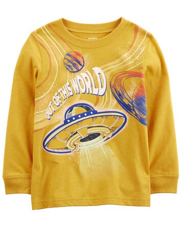 Baby Spaceship Jersey Tee, 