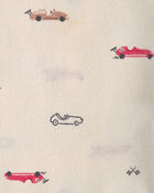Baby Boy 4-Pack Racecars Receiving Blankets, image 3 of 5 slides
