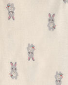Baby Girl 5-Pack Bunny Multipack Bodysuits, image 4 of 6 slides