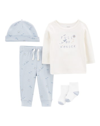 Baby 4-Piece Take-Me-Home Set, 