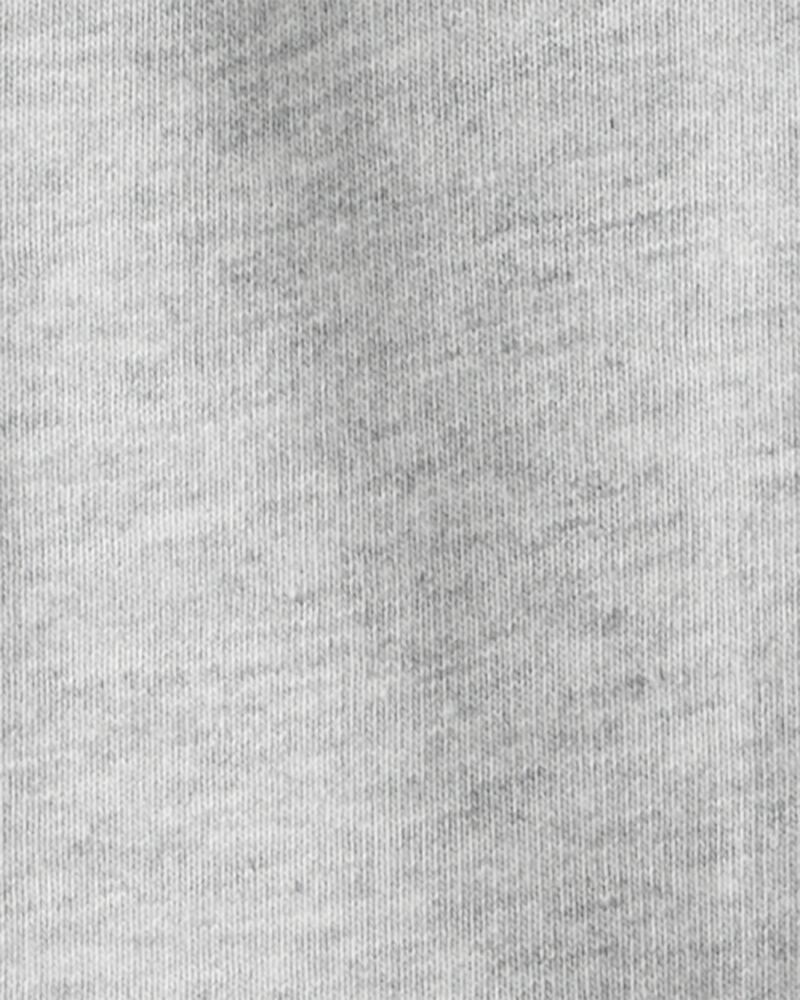 Baby Boy 3-Piece Quilted Vest Outfit Set - Grey/Black, image 4 of 5 slides