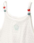 Enfant en bas âge Débardeur côtelé à coquillage, image 2 sur 5 diapositives