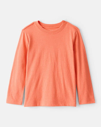 Tout-petit garçon - T-shirt à manches longues - Orange, 