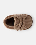 Baby Boy Corduroy High-Top Casual Sneakers - Brown, image 4 of 6 slides