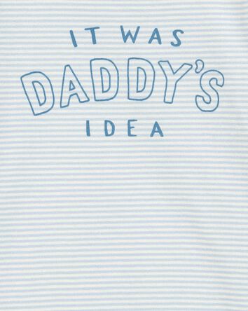 Baby Short-Sleeve Graphic Bodysuit - Blue, 