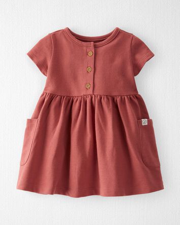Organic French Terry Dress, 