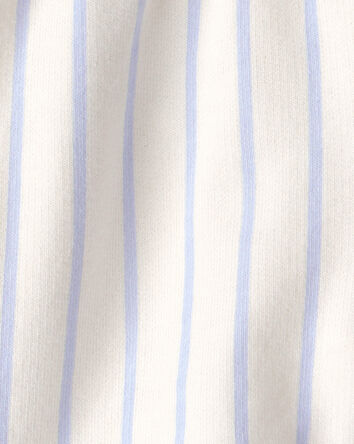 B&eacute;b&eacute; - Ensemble 2 pi&egrave;ces short et haut &agrave; motif phare - Bleu/Ivoire , 