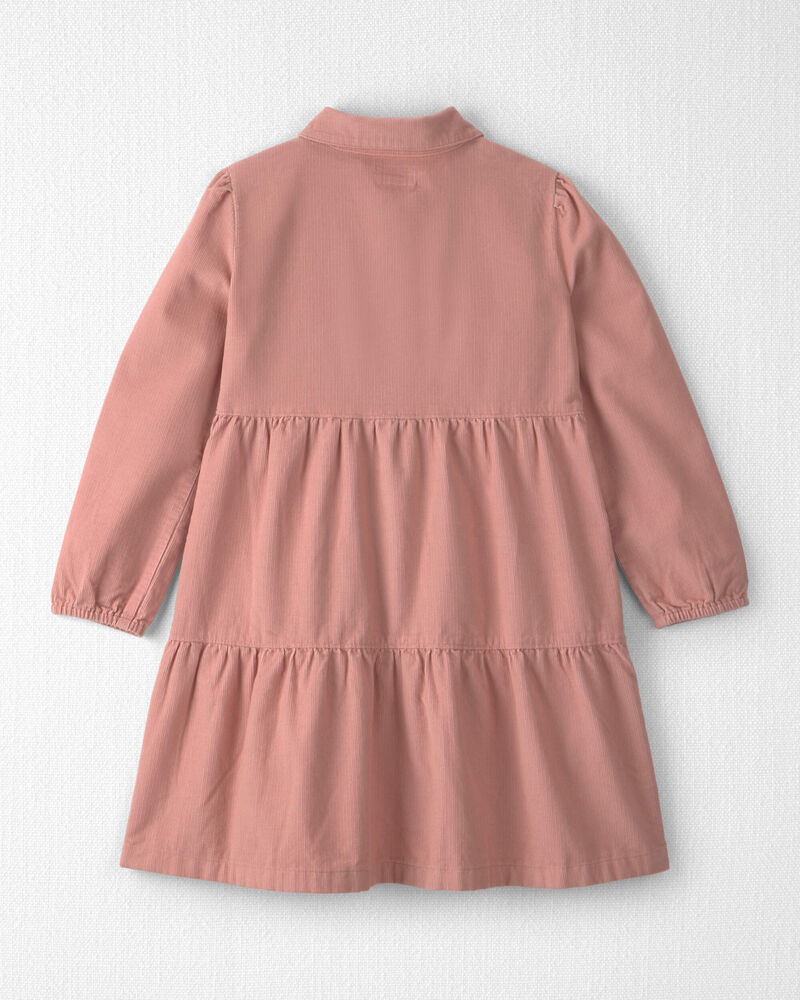 Girls Organic Cotton Corduroy Dress, image 2 of 5 slides