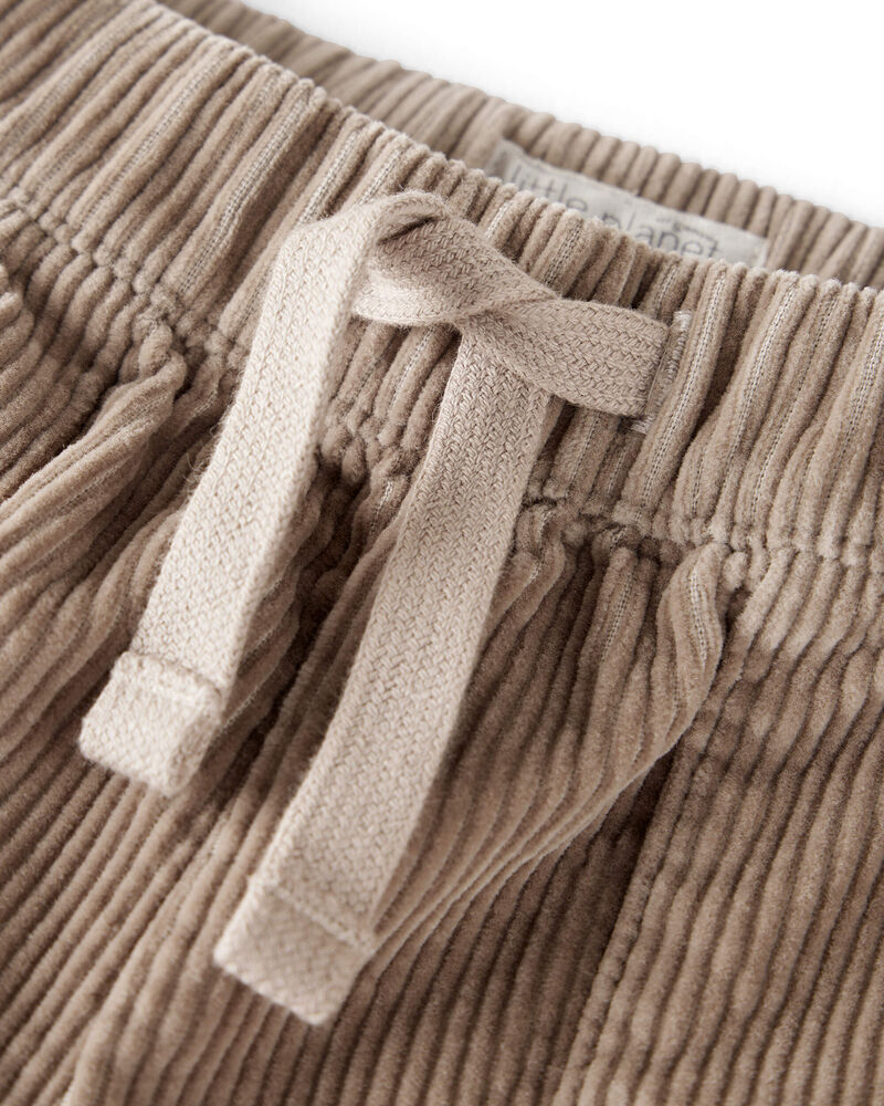 Toddler Boy Organic Cotton Corduroy Pants, image 3 of 5 slides