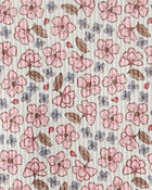 Baby Girl Ruffle Floral Bodysuit & Pant Set, image 2 of 3 slides