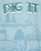 Toddler Construction Dig It Graphic Tee, image 2 of 3 slides