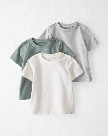 Baby 3-Pack Organic Cotton Tee Set, 
