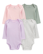 Baby 8-Pack Long-Sleeve Bodysuits, image 2 of 11 slides