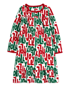 Holly Jolly Fleece Nightgown, image 1 of 3 slides
