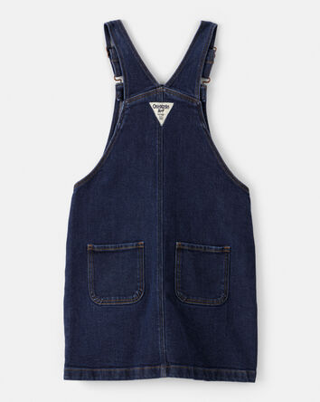 Filles - Jupe-salopette en denim – Bleu, 