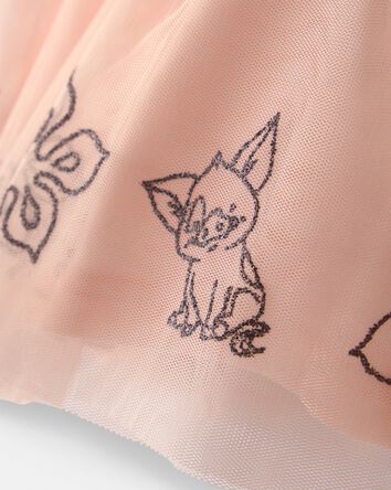 Tout-petit fille - Jupe-short en tulle scintillant Disney&copy; Moana - Orange, 