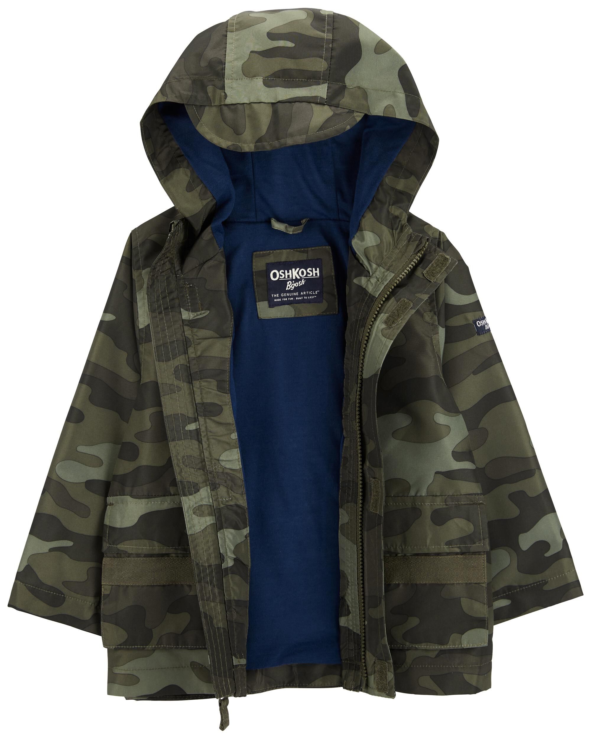 Camo Rain Jacket