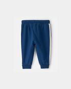 Baby Boy French Terry Pants - Navy Blue, image 2 of 4 slides