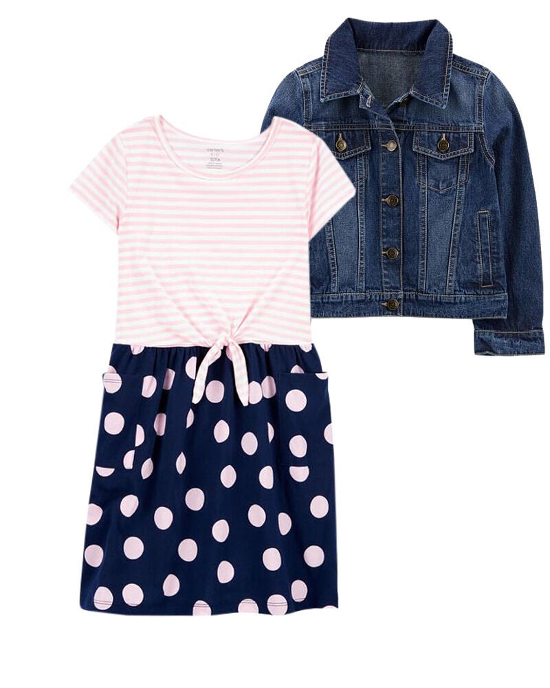 Carters baby jean jacket top