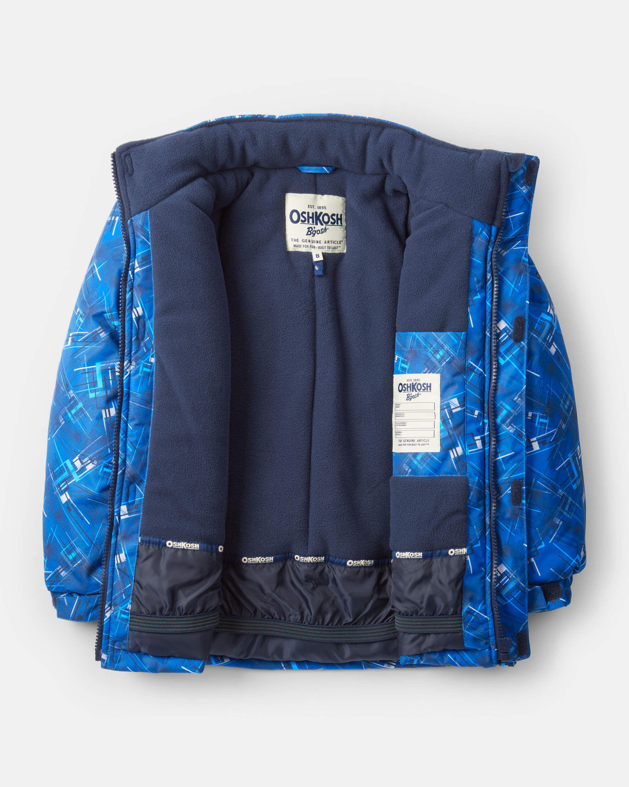 Boys 2-Piece Taslan Snowsuit Set | Carter's Oshkosh Canada