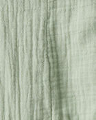 Baby Organic Cotton Gauze Overalls, image 5 of 6 slides