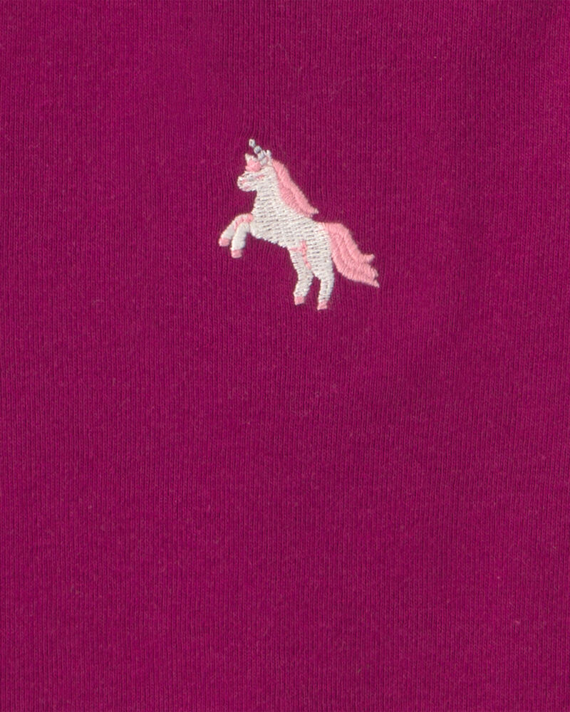 Baby Girl 5-Pack Unicorn Short-Sleeve Bodysuits, image 2 of 7 slides