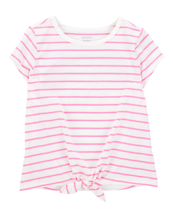Toddler Striped Short-Sleeve Fashion Top, 