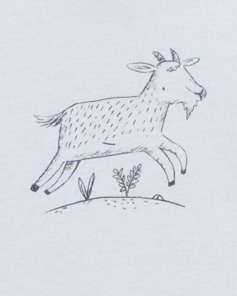 Baby 5-Pack Farm Animals Bodysuits, image 5 of 8 slides