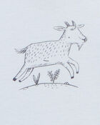 Baby 5-Pack Farm Animals Bodysuits, image 5 of 8 slides