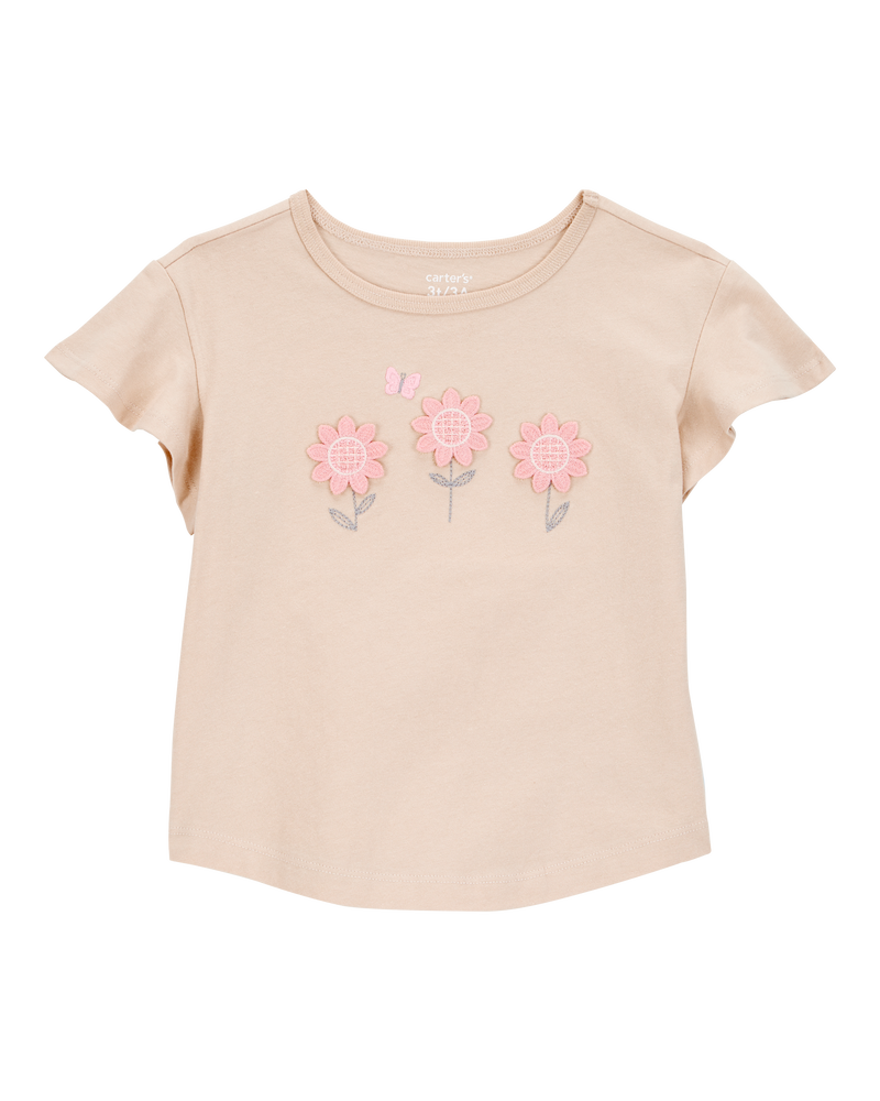 Toddler Floral Short-Sleeve Tee, image 1 of 3 slides