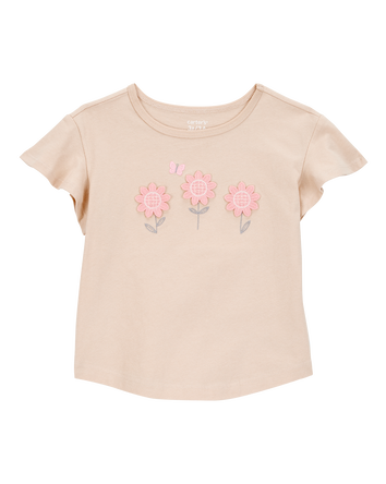 Toddler Floral Short-Sleeve Tee, 