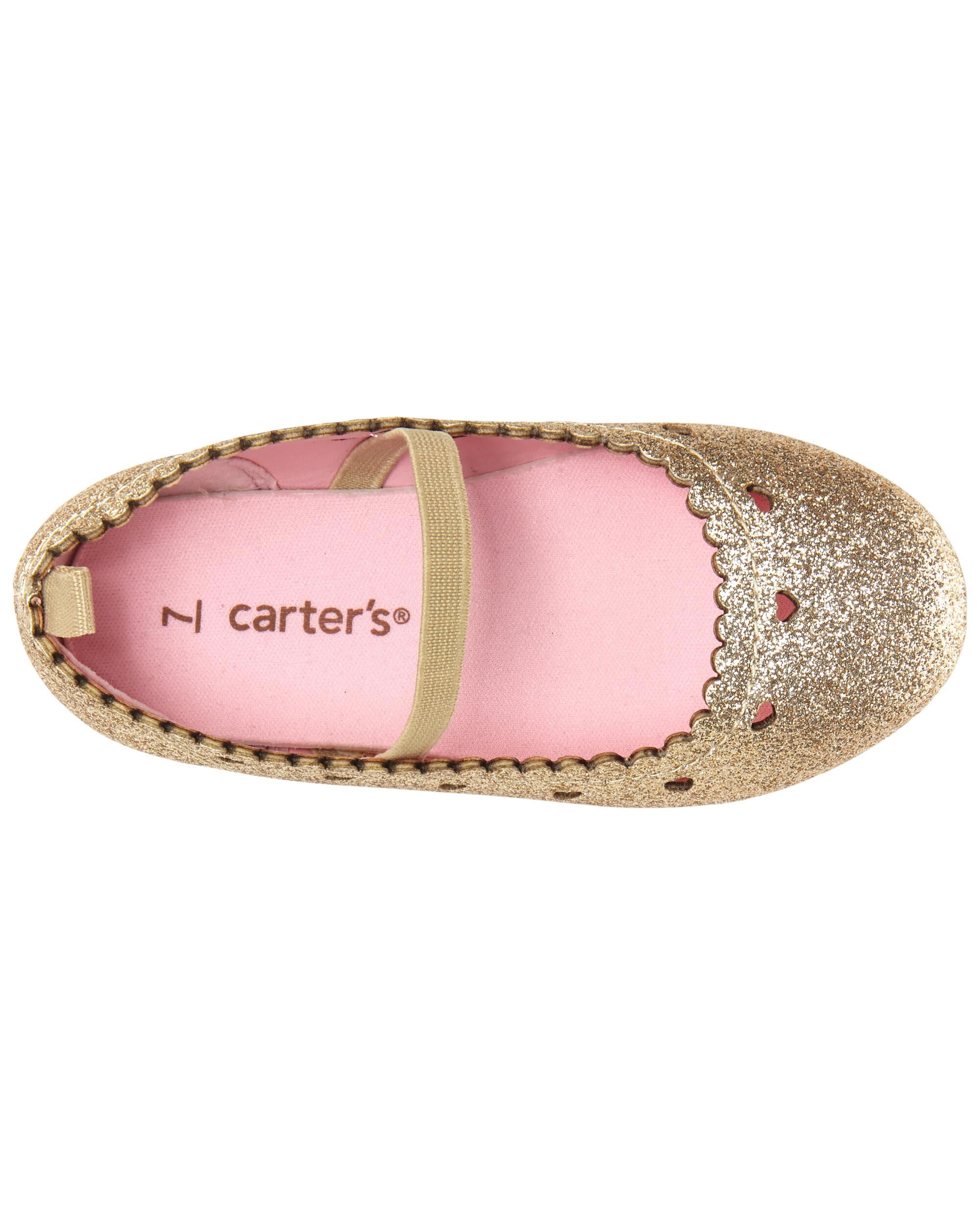 Gold Ellaria Ballet Flats Carter s Canada