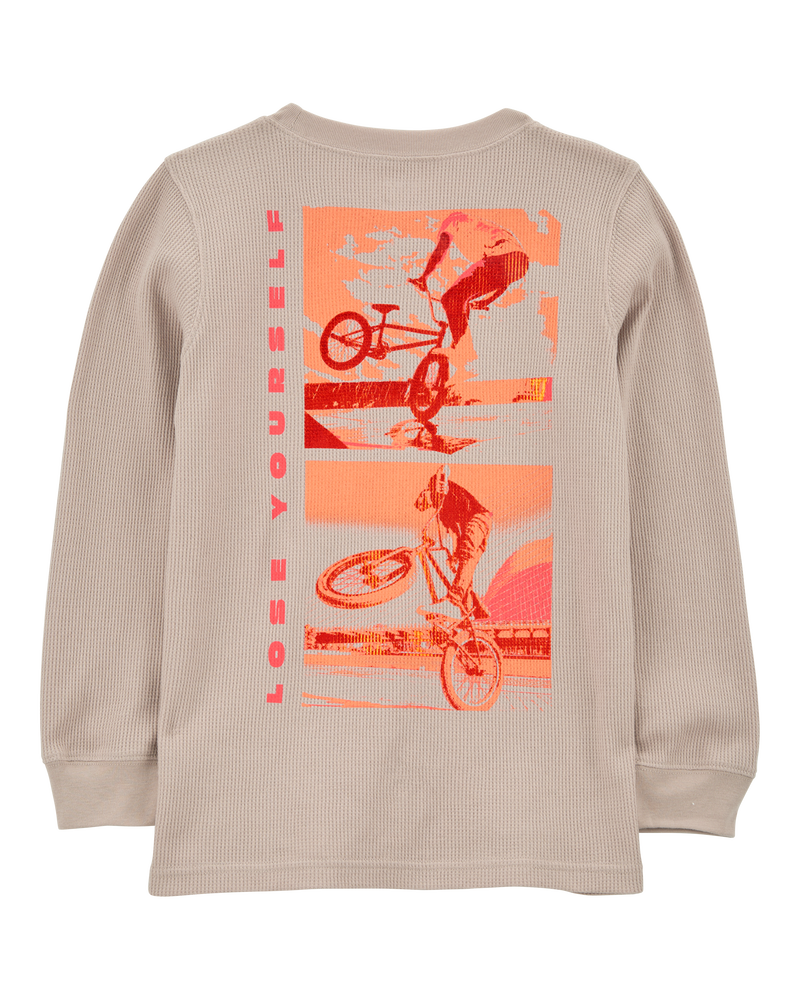 Kid BMX Bike Thermal Graphic Tee, image 2 of 6 slides