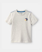 Tout-petit gar&ccedil;on - T-shirt &agrave; imprim&eacute; de surfeur - Gris, image 1 sur 3 diapositives
