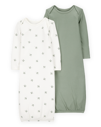 Baby 2-Pack PurelySoft Sleeper Gowns, 