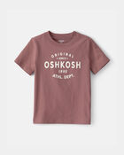 Toddler OshKosh Logo Short-Sleeve Graphic Tee - Brown, image 1 of 4 slides