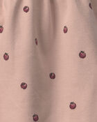 B&eacute;b&eacute; fille - Robe en jersey bouclette de coton biologique &agrave; motif pomme, image 4 sur 5 diapositives