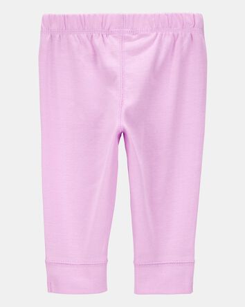 B&eacute;b&eacute; fille - Emballage de 4 pantalons &agrave; enfiler , 