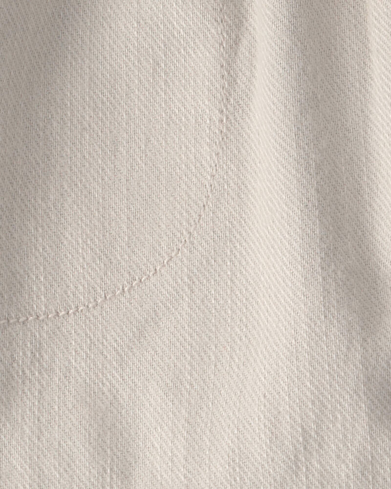B&eacute;b&eacute; gar&ccedil;on - Short en serg&eacute; - Kaki p&acirc;le, image 3 sur 3 diapositives