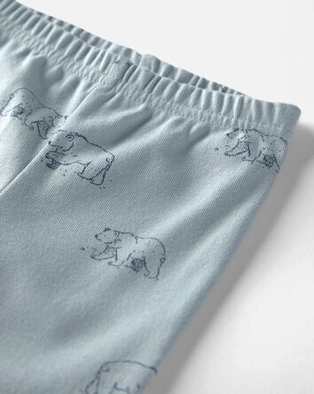 Baby 2-Piece Organic Cotton Pyjamas in Winter Bears, 