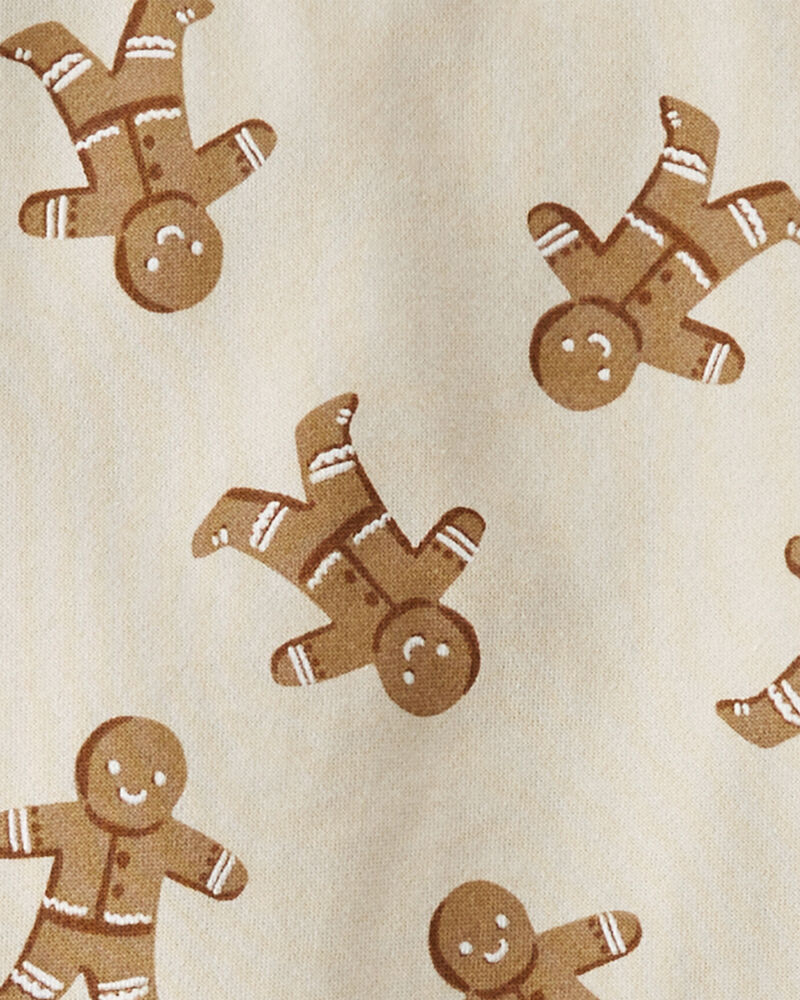 Toddler 2-Piece Gingerbread Man Set Made with Organic Cotton, image 2 of 5 slides