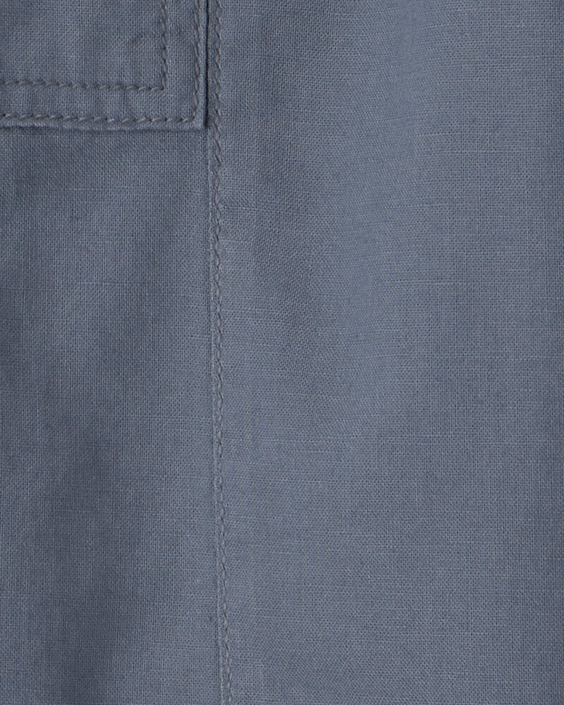 Boys Linen Pants Made with Organic Cotton, image 4 of 5 slides