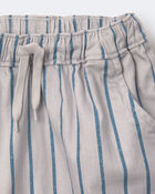 Tout-petit gar&ccedil;on - Short extensible &agrave; rayures - Gris, image 7 sur 7 diapositives