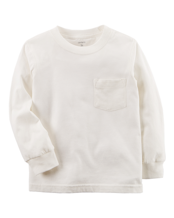 Kid Long-Sleeve Pocket Tee, 