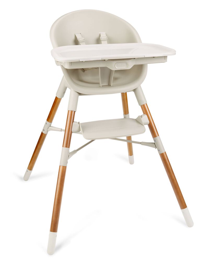 Chaise haute 4-en-1 EON &ndash; Avoine, image 1 sur 4 diapositives