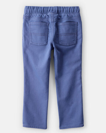 Tout-petit garçon - Pantalon mode à enfiler en coton - Marine, 