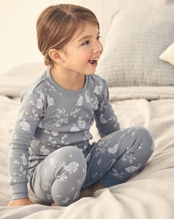 Kid 2-Piece Organic Cotton Pyjamas, 
