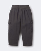 Tout-petit gar&ccedil;on - Pantalon cargo - Gris fonc&eacute;, image 2 sur 3 diapositives