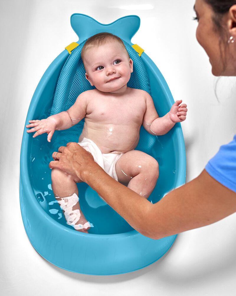 MOBY&reg; Smart Sling&trade; 3-Stage Tub - Blue, image 2 of 7 slides