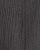 Baby Organic Cotton Gauze Shortalls, image 4 of 5 slides